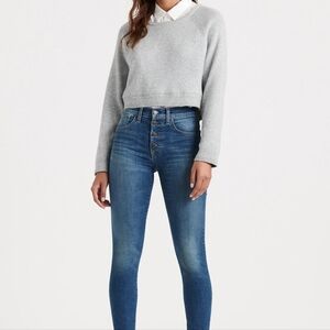 Lucky Brand Bridgette High Rise Skinny Jeans